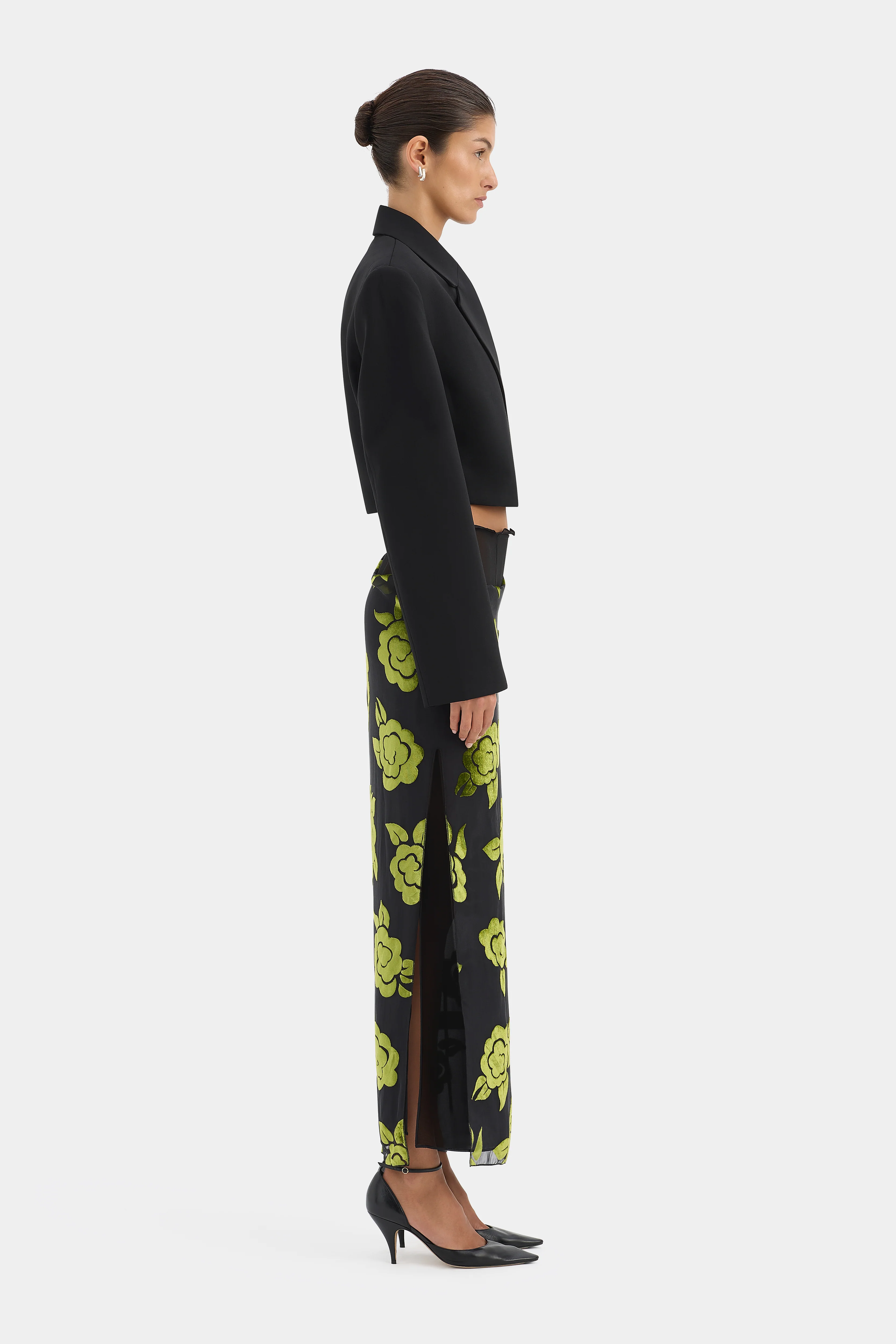 Rivoli Cropped Blazer - Image 9