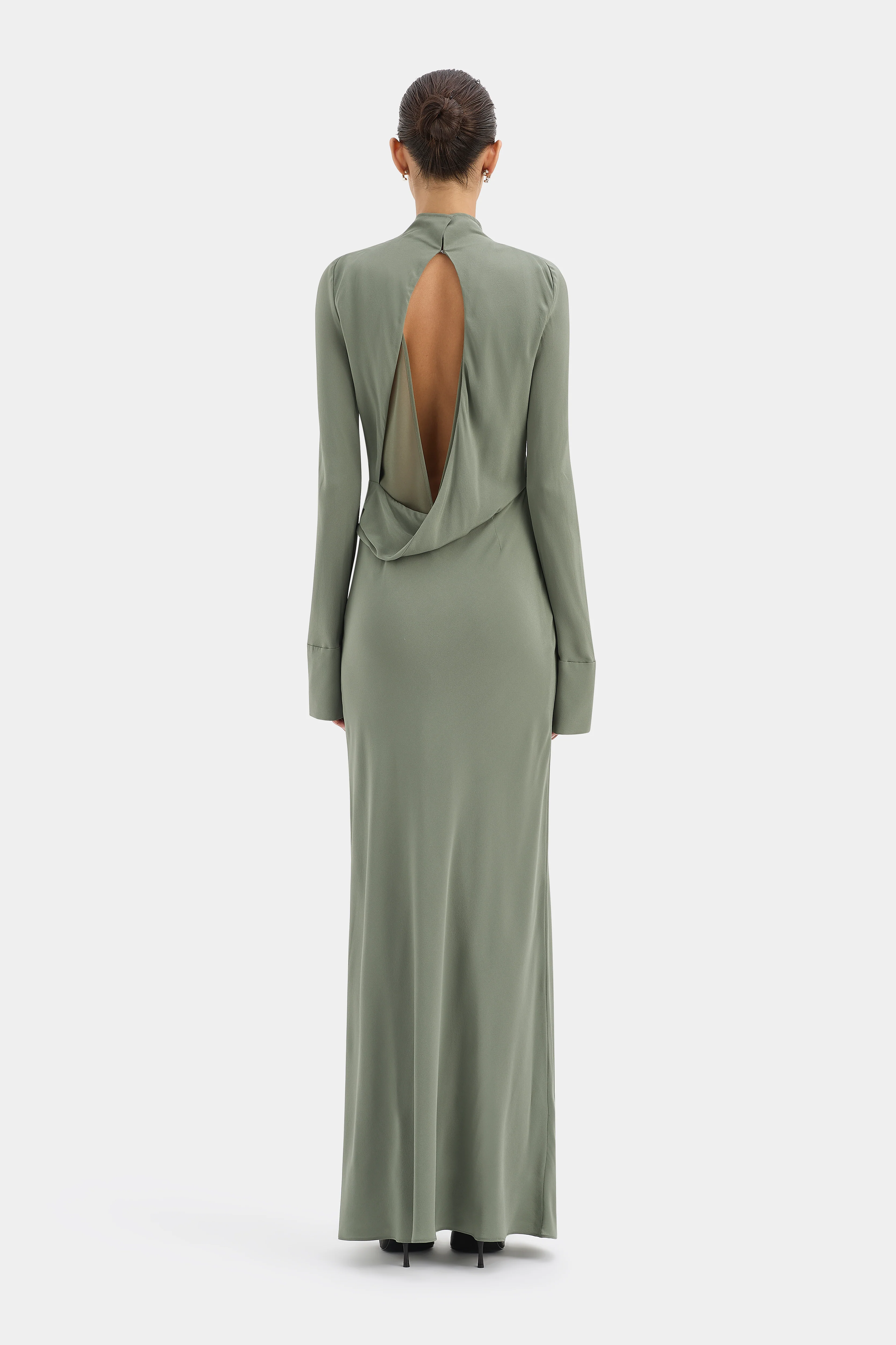 Rousseau Open Back Gown - Image 3