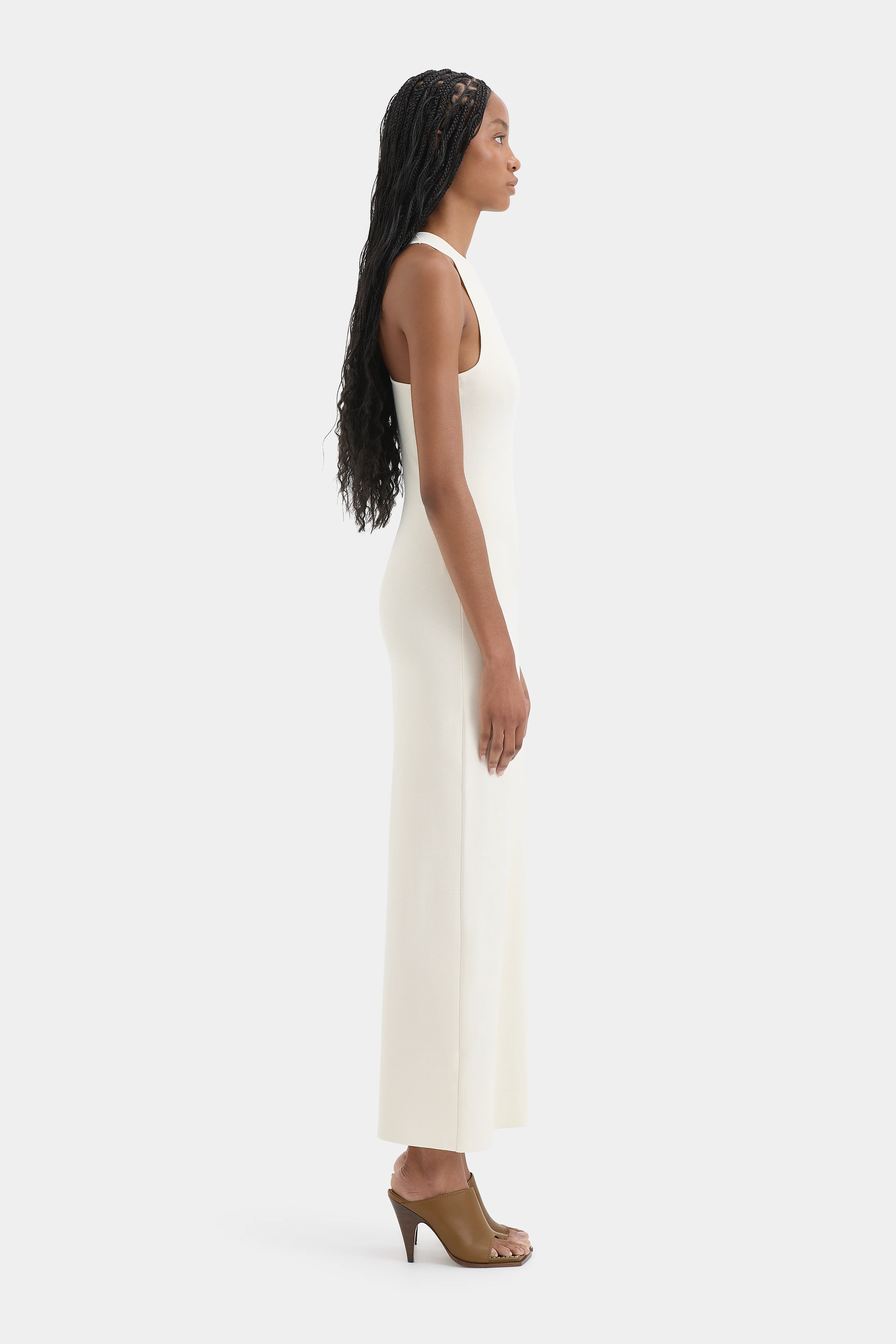 Sabah Cross Back Midi Dress - Image 3