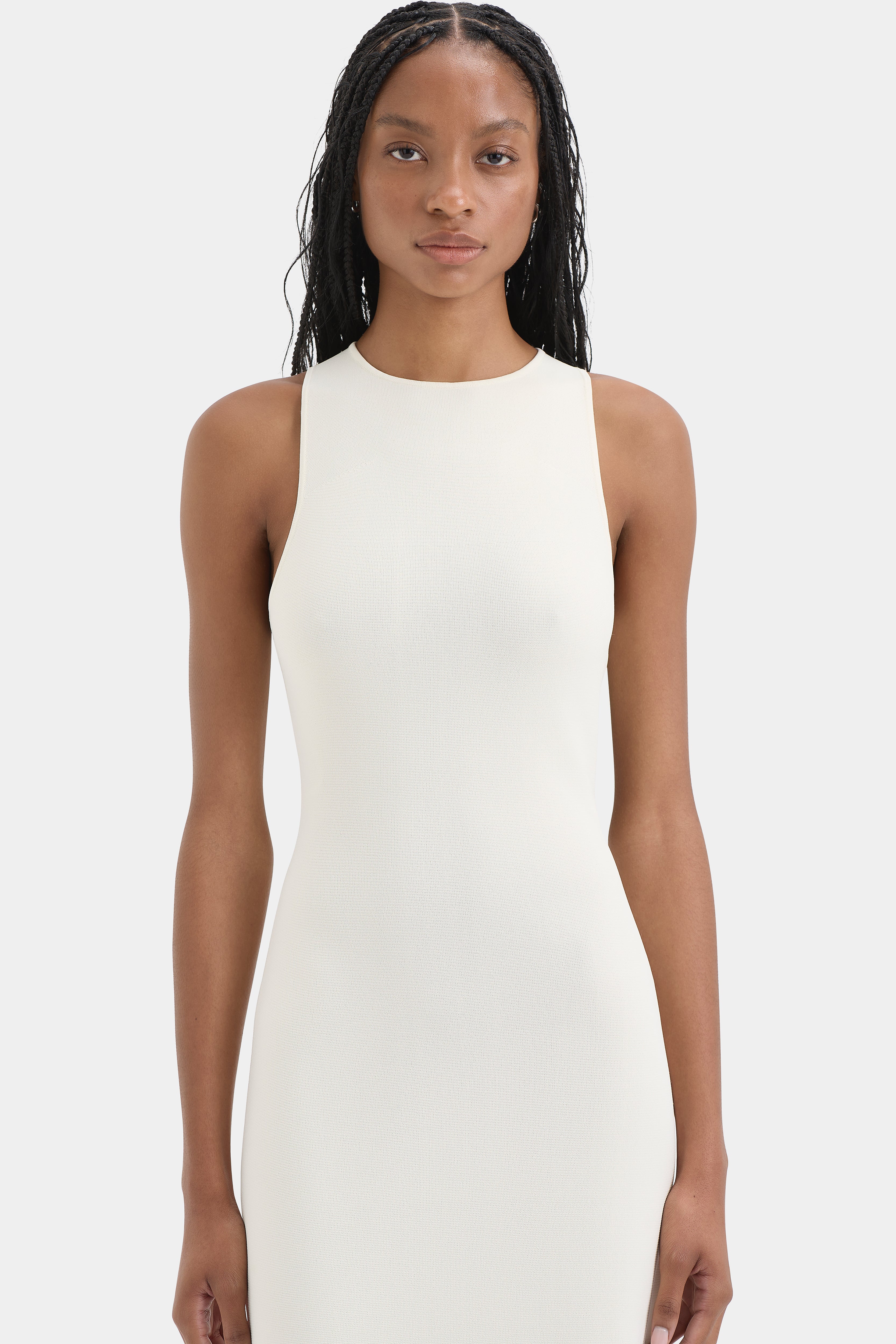 Sabah Cross Back Midi Dress - Image 4