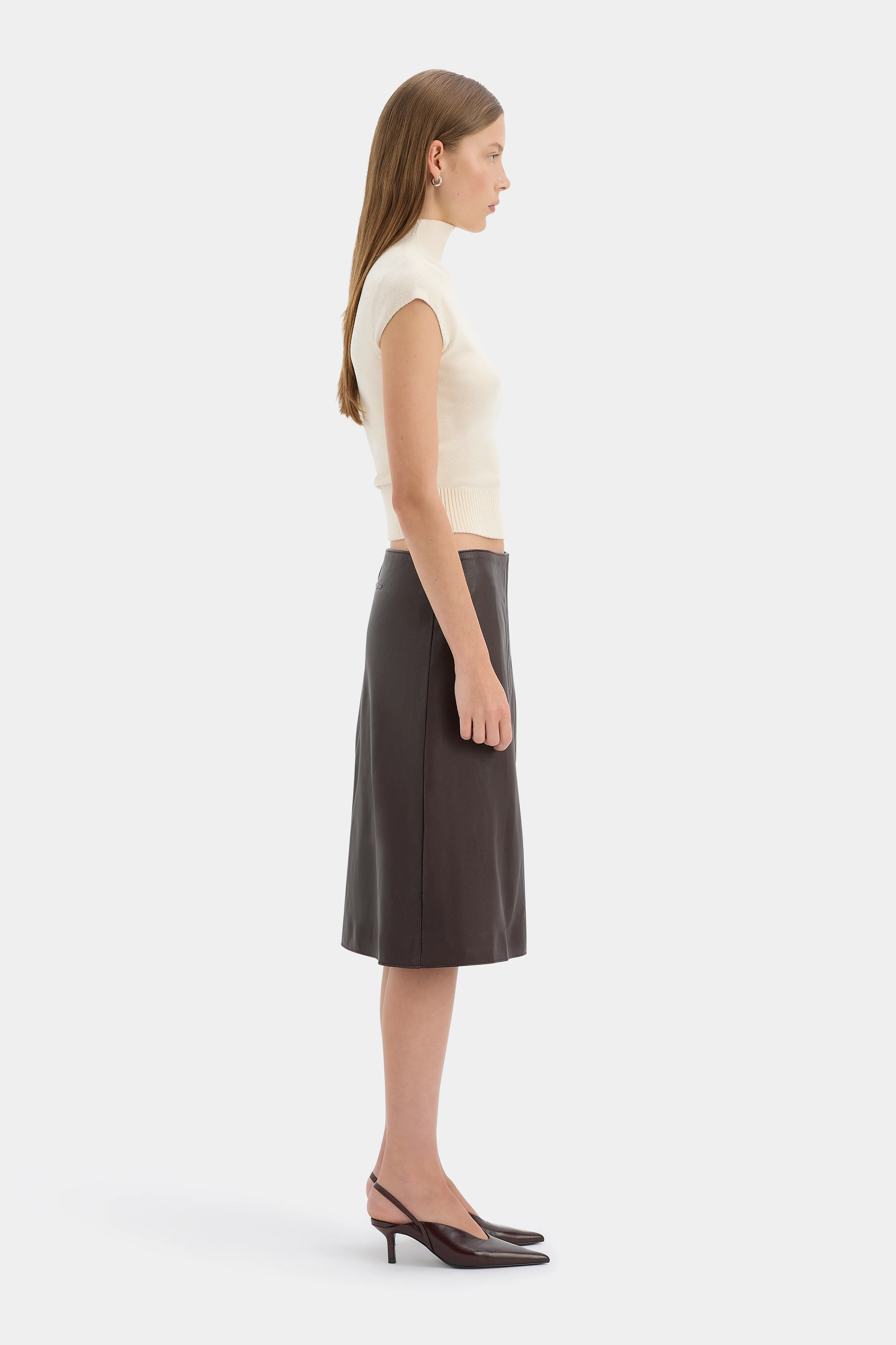 Tomi Wrap Midi Skirt - Image 3